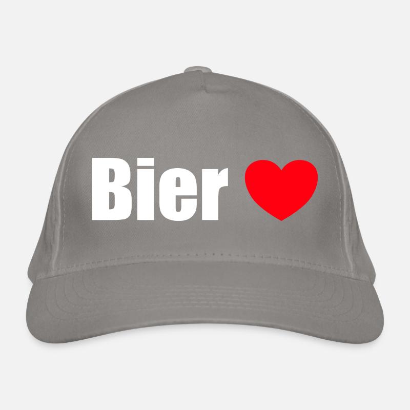 Bierliebe Bio-Baseballkappe