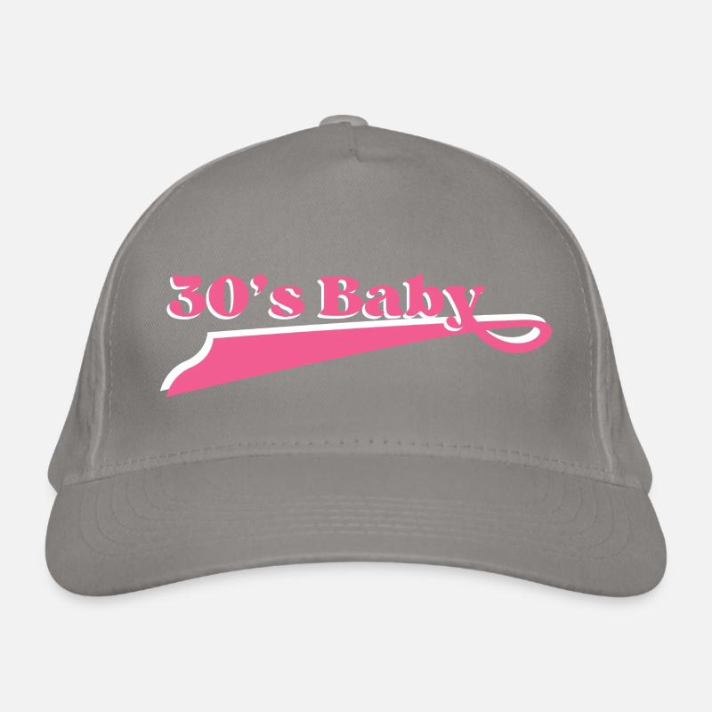 Année 30 baby Casquette classique bio