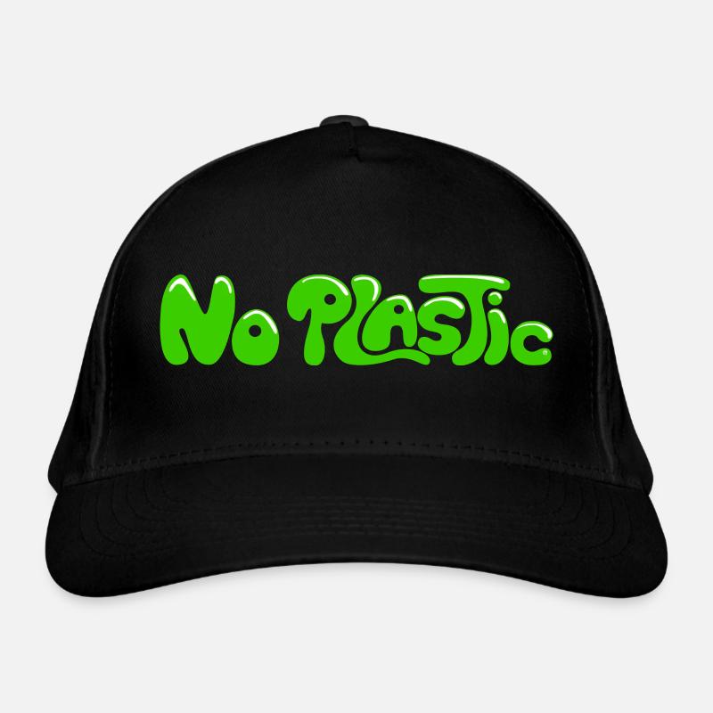 No Plastic Organic Baseball Cap