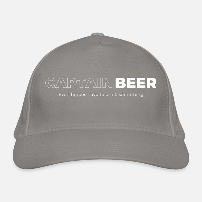 Captain Beer Desing Organic Baseball Cap