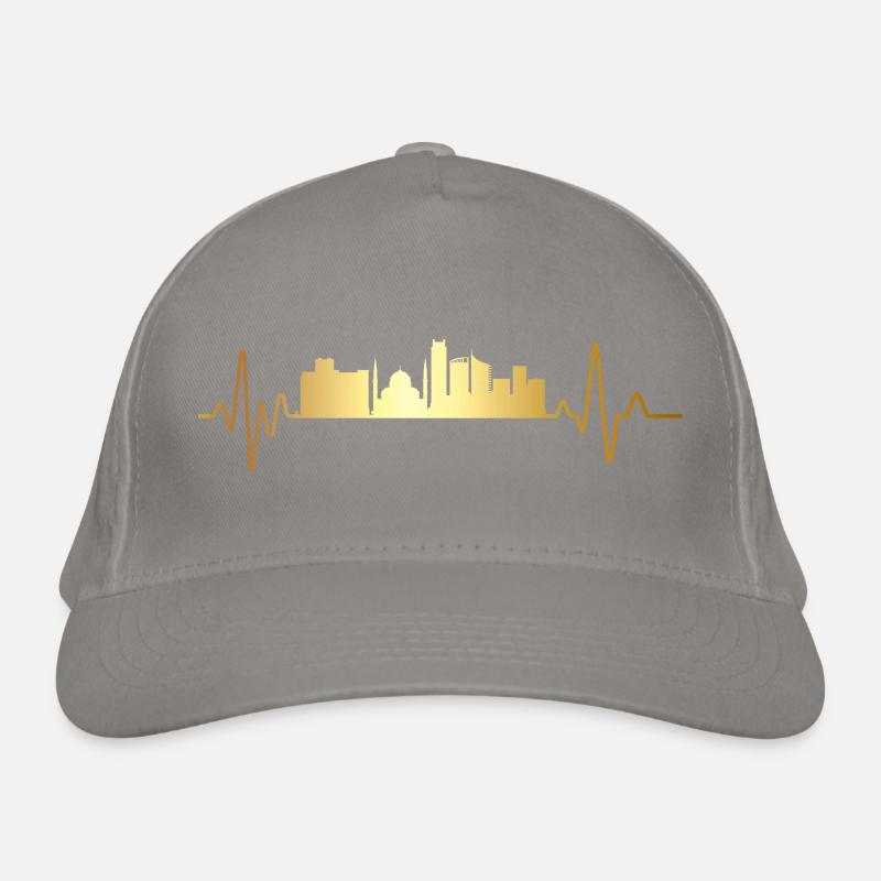 Beirut Heartbeat Libanon Bio-Baseballkappe