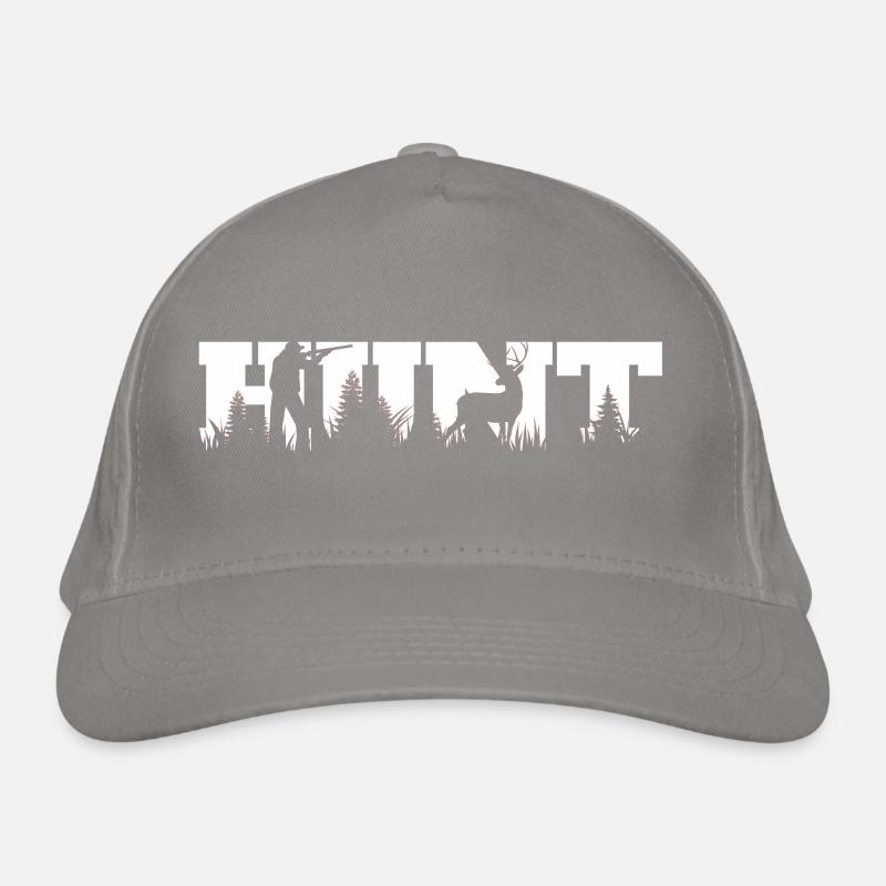 Jäger - Natur-Geschenkidee Bio-Baseballkappe