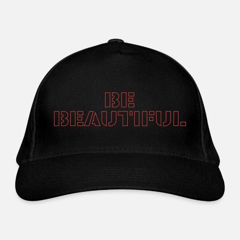 Be beautiful Bio-Baseballkappe