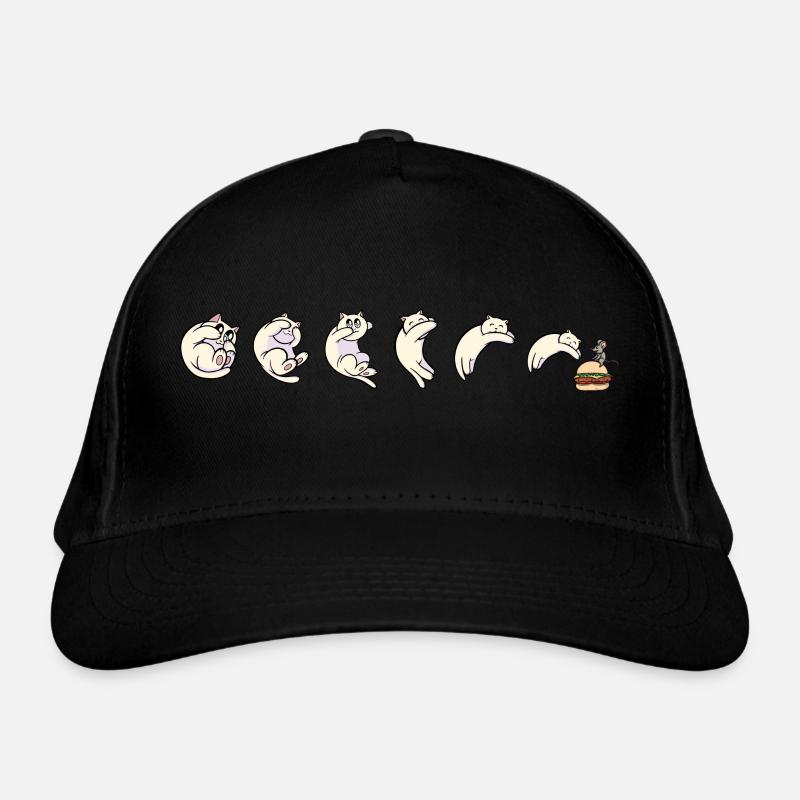 Chat, Faim, Souris, Burger, Restauration Rapide, Enfant Casquette classique bio