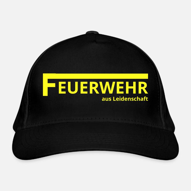 Fire brigade with passion Organic Baseball Cap