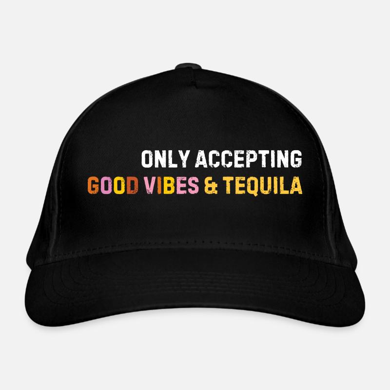 Only accepting - Organic Baseball Cap - black