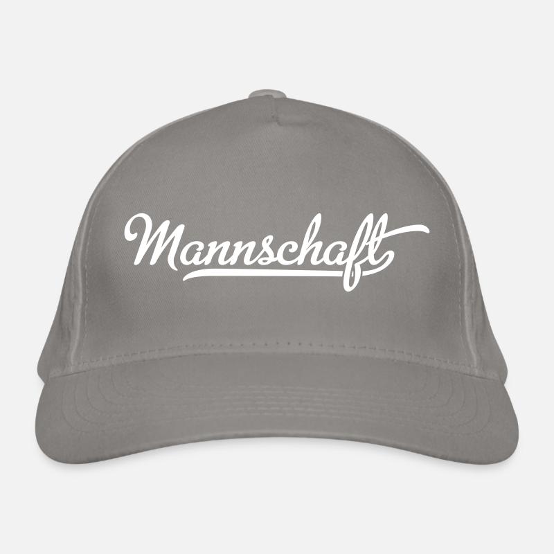 Mannschaft Bio-Baseballkappe