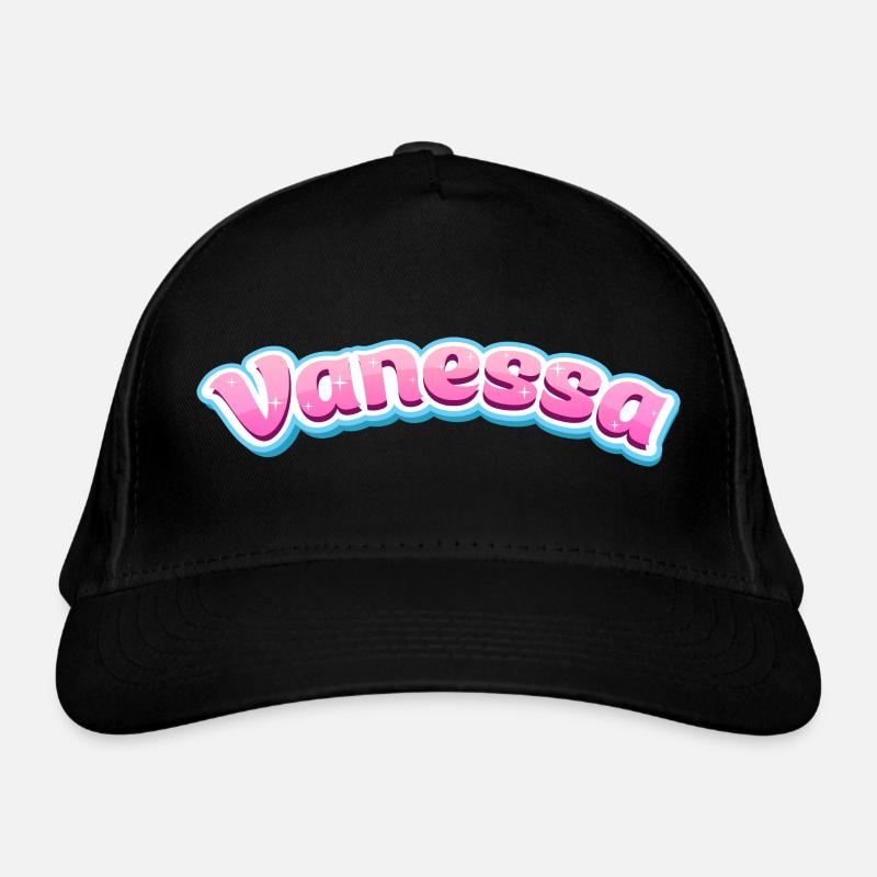 Vanessa Gift - Organic Baseball Cap - black