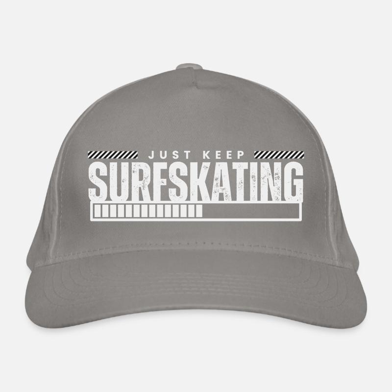 Just Keep Surfskating Bio-Baseballkappe