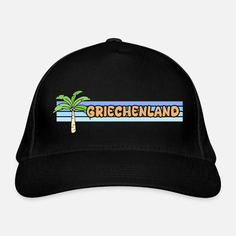 Greece as a holiday Organic Baseball Cap