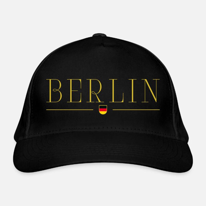 Berlin Style Design T-Shirt Organic Baseball Cap