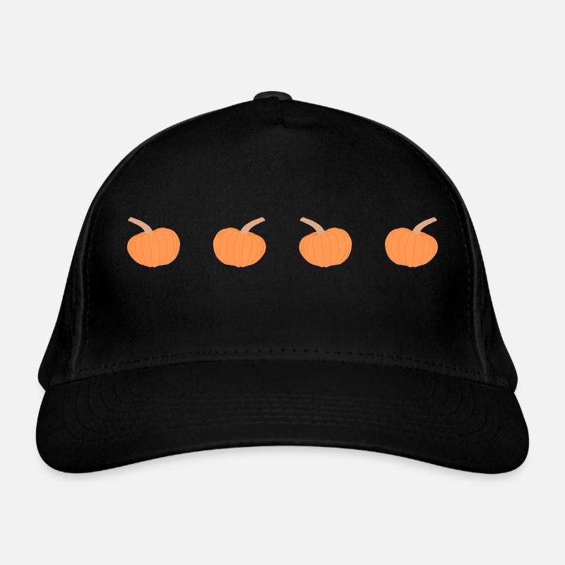 4 citrouilles d’affilée Casquette classique bio
