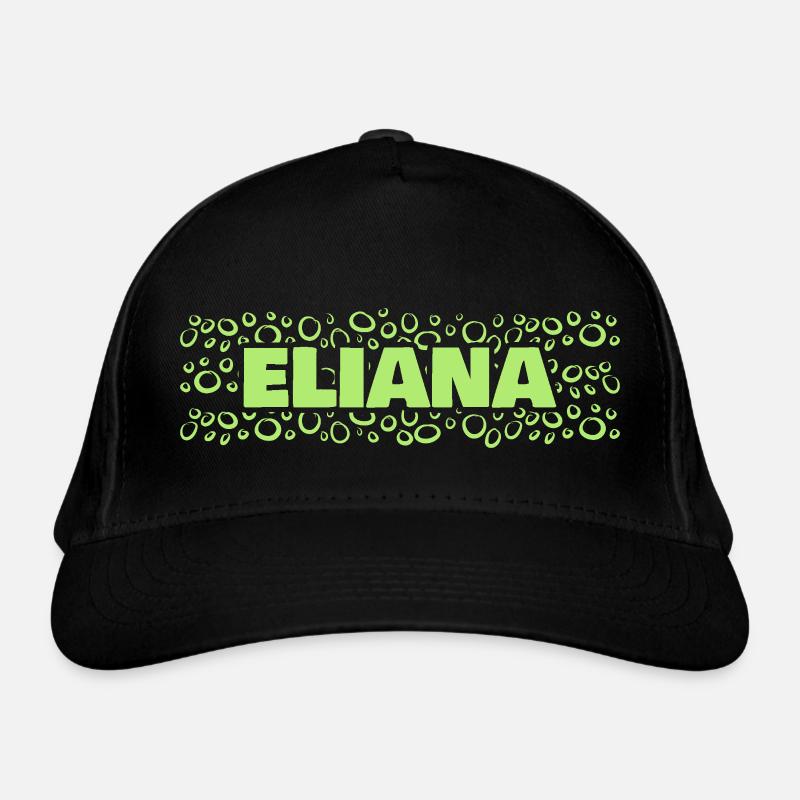 Vorname Eliana Bio-Baseballkappe