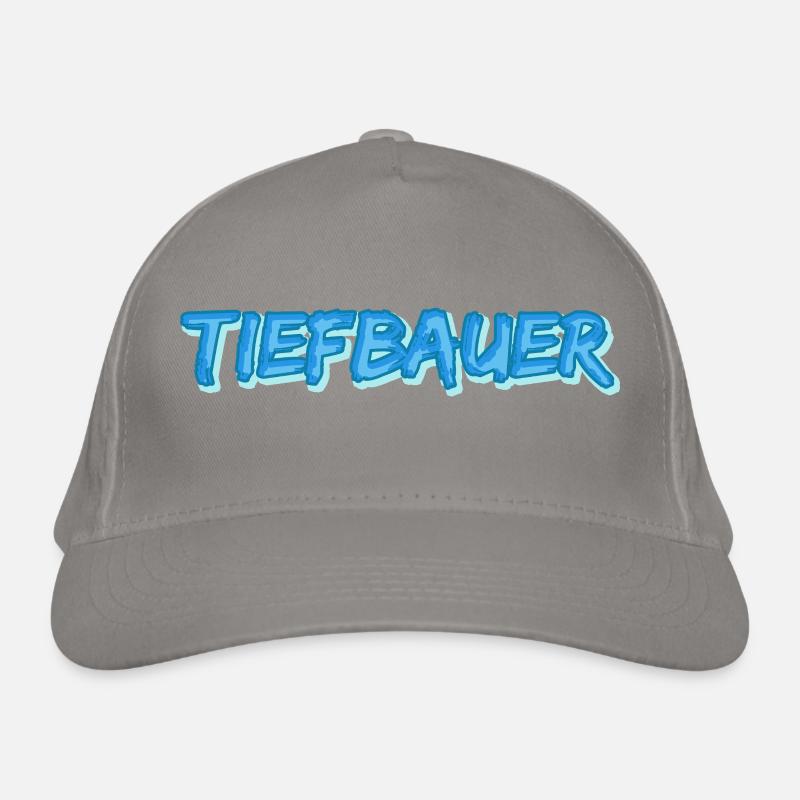 Tiefbauer als Job Bio-Baseballkappe