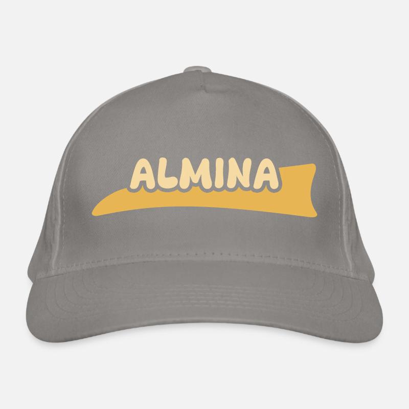 Almina als Vorname Bio-Baseballkappe