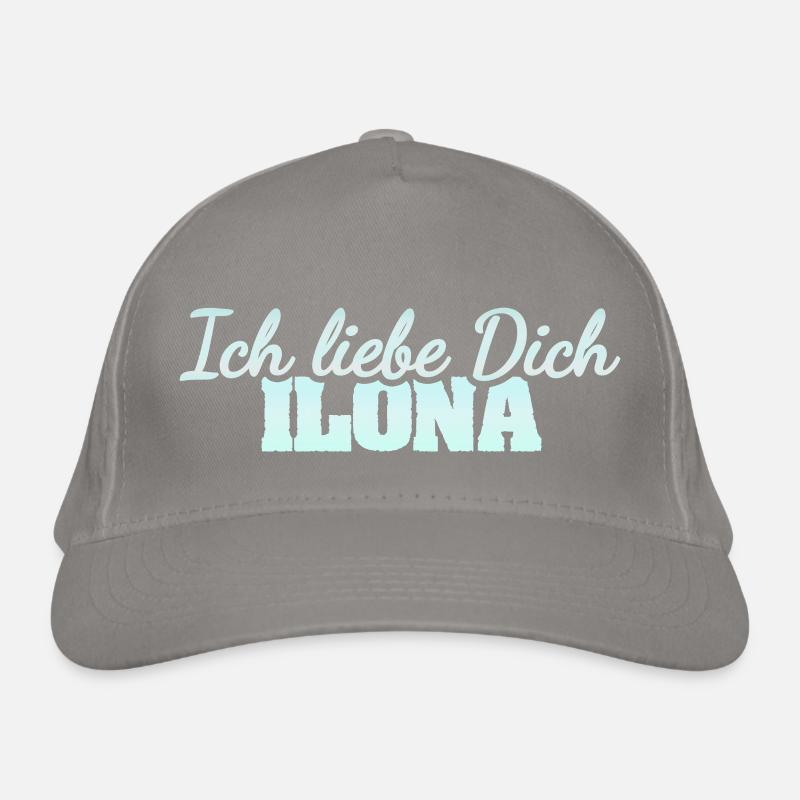 Ilona dans le rôle de l’amour Casquette classique bio
