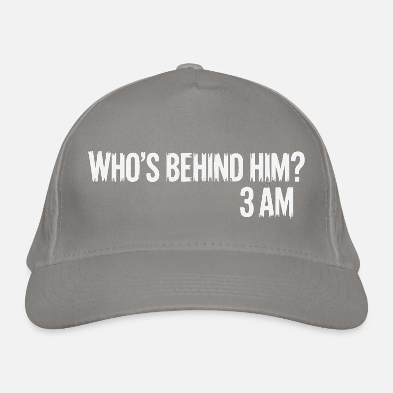 DERRIÈRE LUI Casquette classique bio