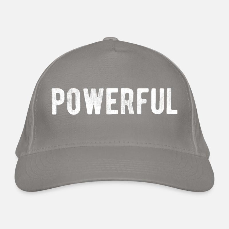 Powerful Organic Baseball Cap