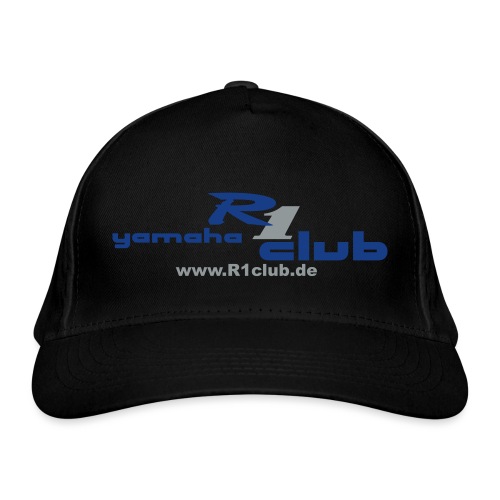 R1club Logo blau - Bio-Baseballkappe