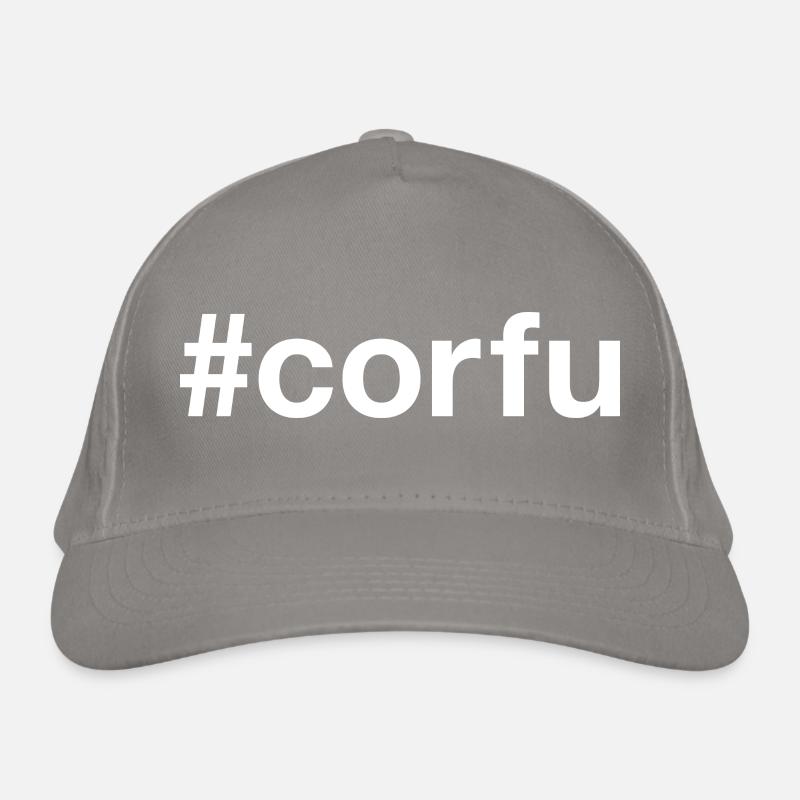 CORFU Hashtag Organic Baseball Cap