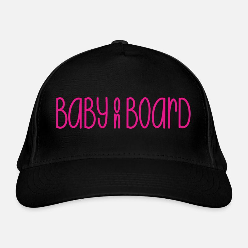 Bébé à bord Casquette classique bio