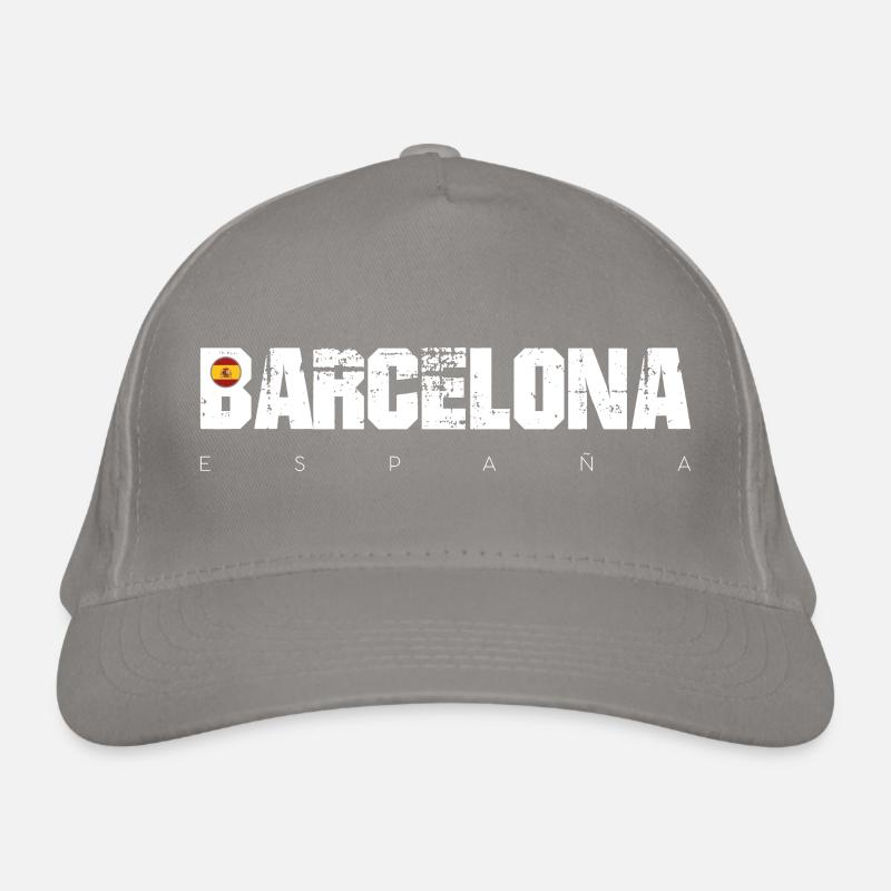 Barcelone Gras Type en détresse Casquette classique bio