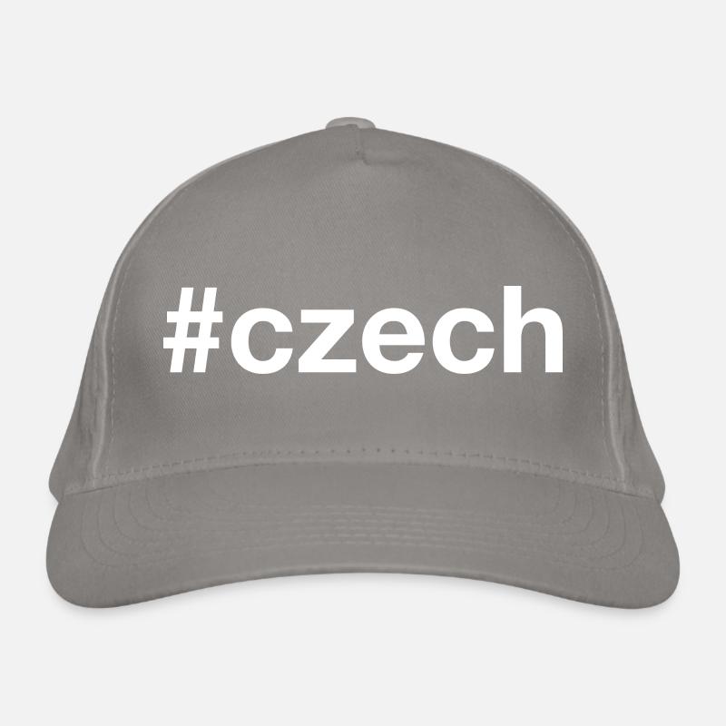 CZECH Czech Republic Hashtag Organic Baseball Cap