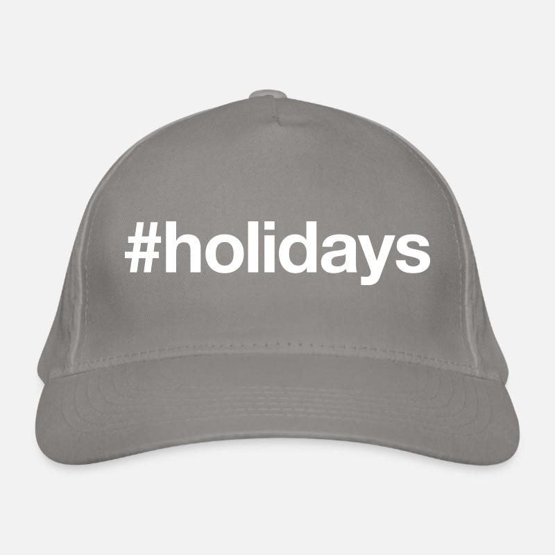 HOLIDAYS Ferien Bio-Baseballkappe