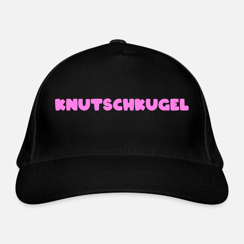 Knutschkugel Bio-Baseballkappe
