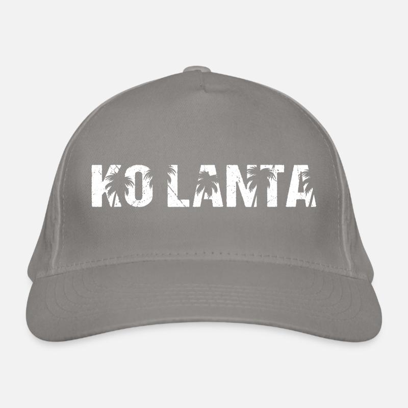 Ko Lanta Thailand Palmen Bio-Baseballkappe