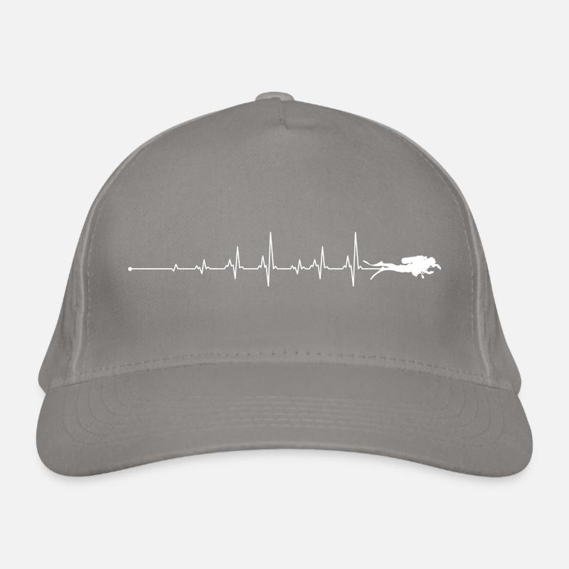 Plongée sous-marine Heartbeat Casquette classique bio
