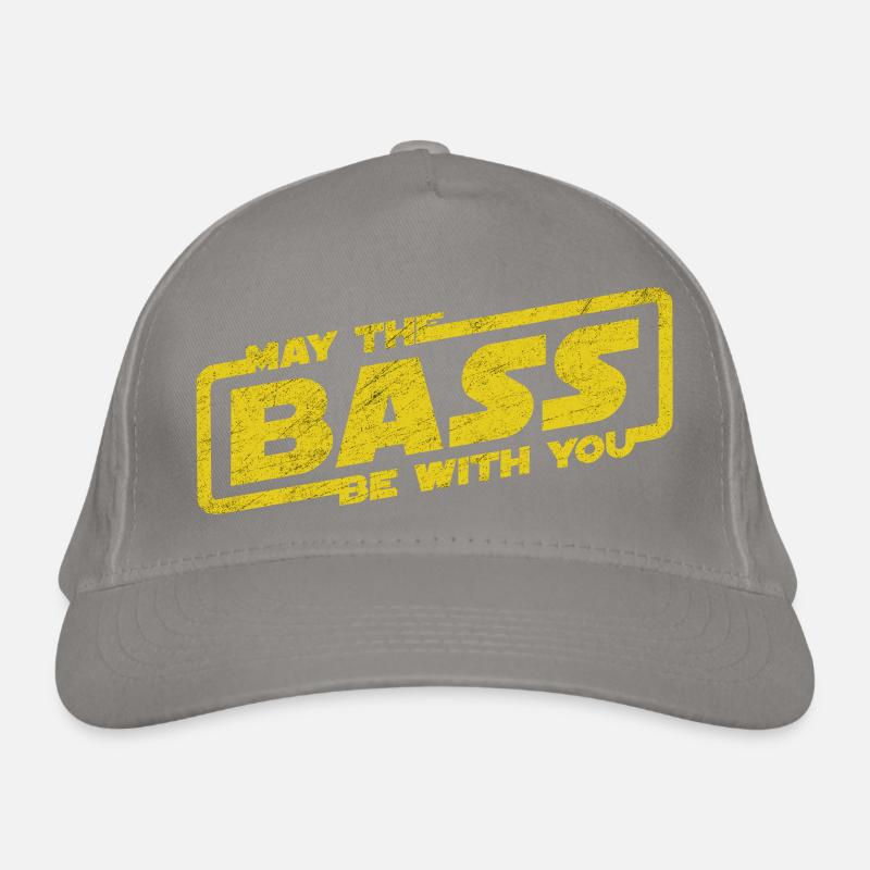 Que la basse soit avec toi Electro Party Techno EDM Casquette classique bio