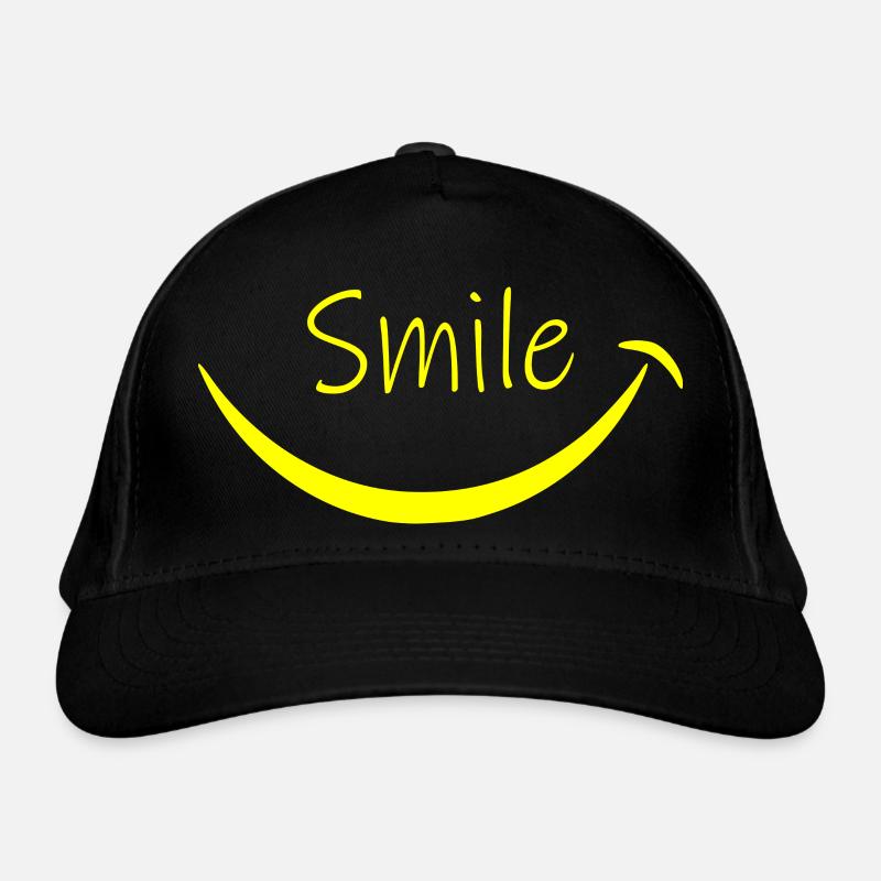 Smile Bio-Baseballkappe