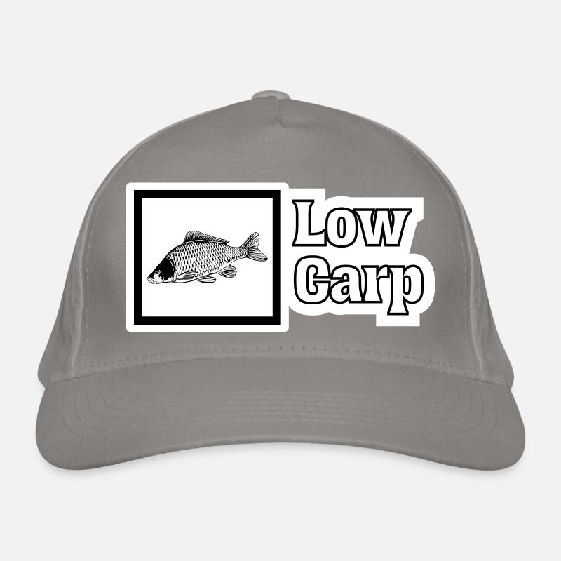 Low Carp Hunters Carphunters Karpfen Karpfenangler Bio-Baseballkappe