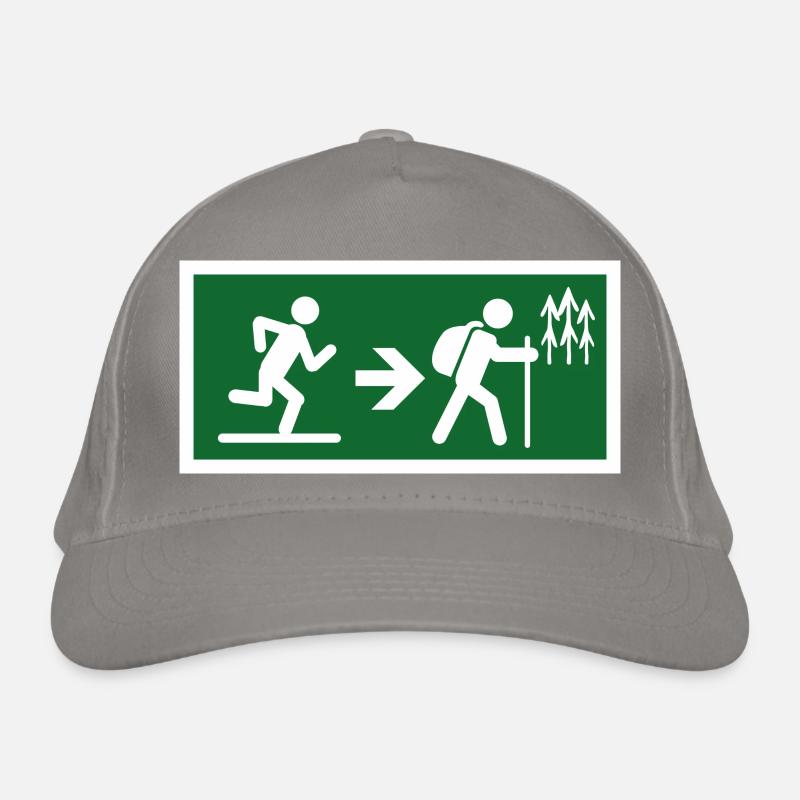 Sortie pour randonner Casquette classique bio