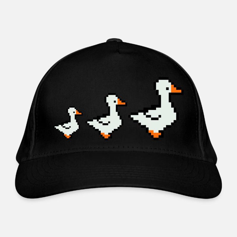 Canards pixellisés Casquette classique bio