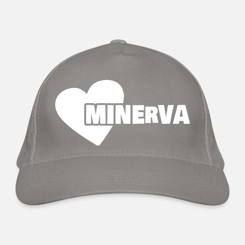 Minerva as a given name Organic Baseball Cap