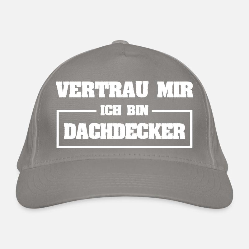 Lustig Dachdecker Bio-Baseballkappe