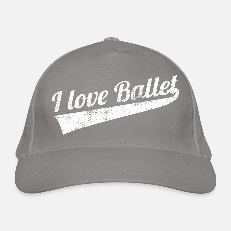 J’adore la danse classique Casquette classique bio