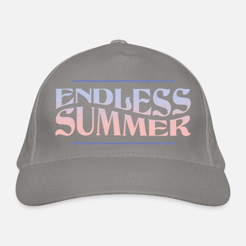 Endless Summer – Retro Sommer-Vibes Bio-Baseballkappe
