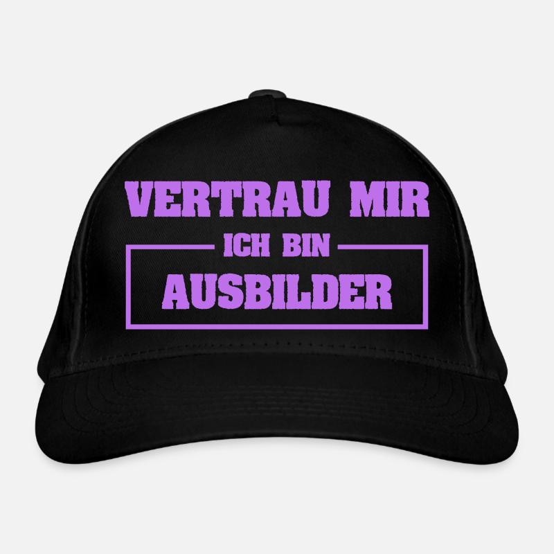 Funny instructor Organic Baseball Cap