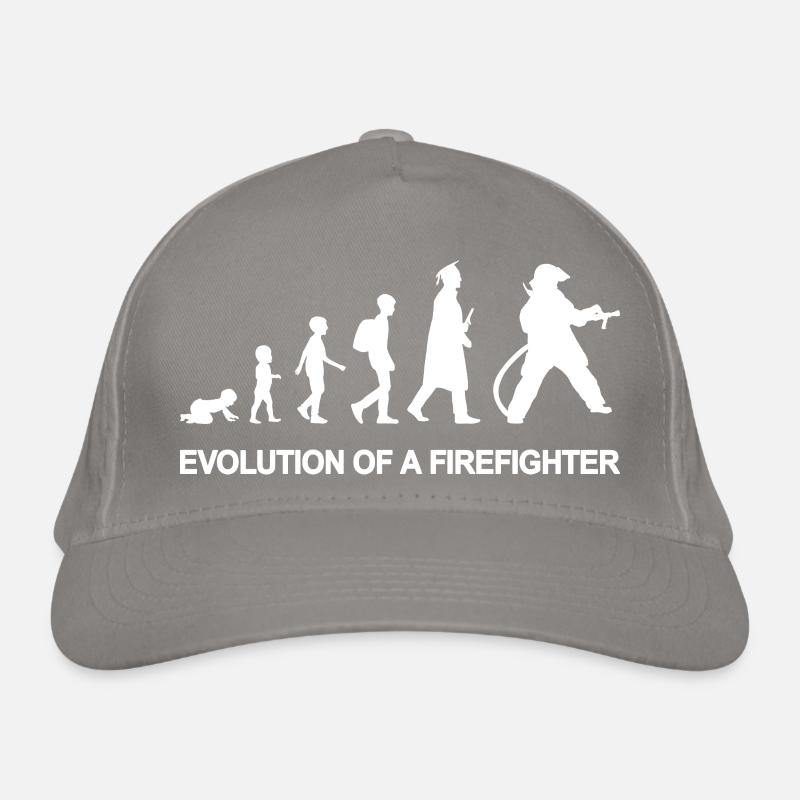 From child to firefighter Organic Baseball Cap