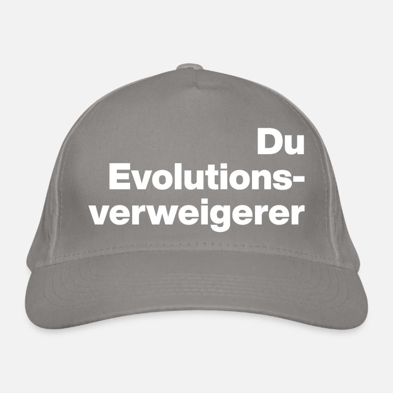 YOU EVOLUTION DENIER. SARCASM, NAUGHTY Organic Baseball Cap