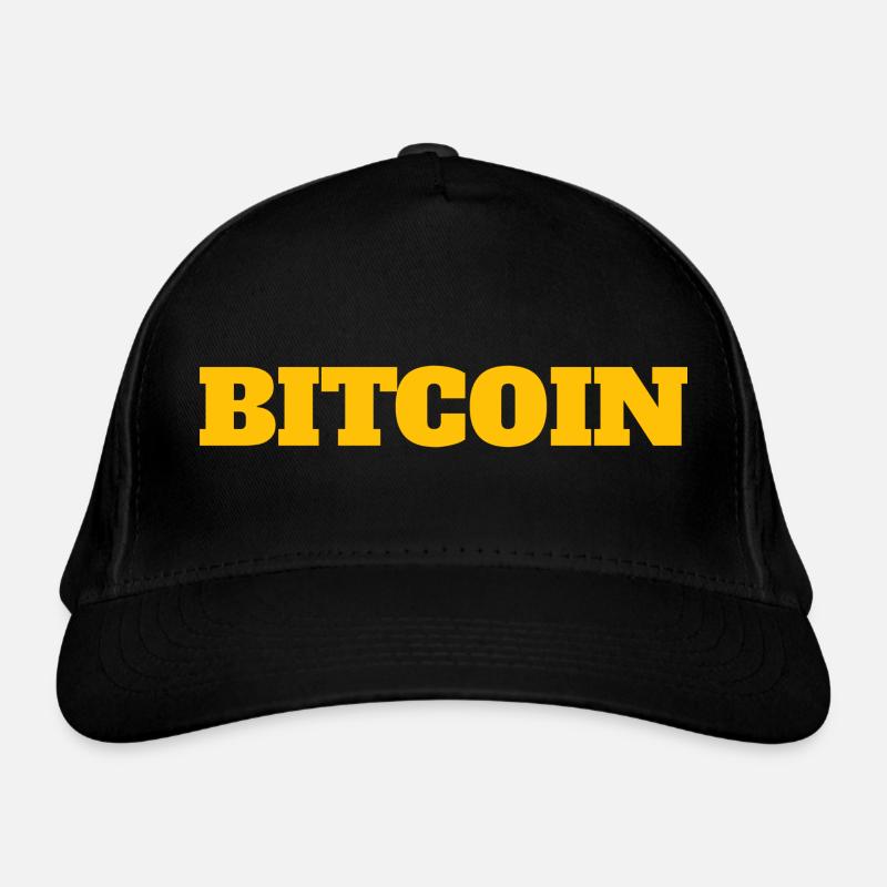 Le bitcoin Casquette classique bio