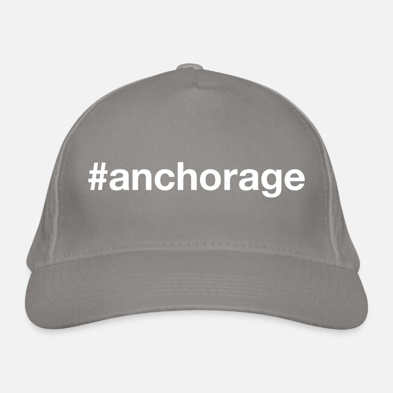 ANCHORAGE Hashtag Casquette classique bio