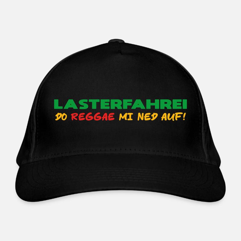 LASTERFAHREI - Do Reggae Mi Ned Auf! (3-Farbig) Bio-Baseballkappe