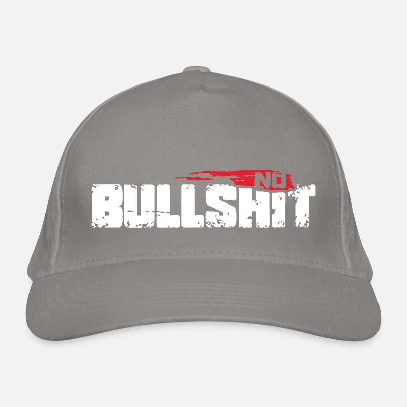 Pas de conneries Casquette classique bio