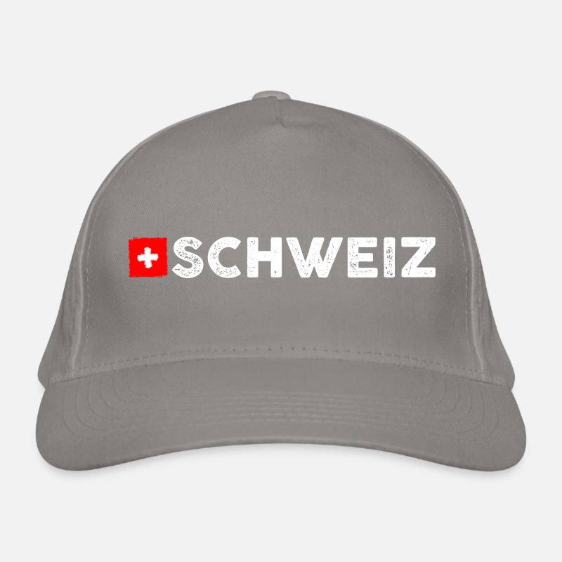 Drapeau de la Suisse Casquette classique bio