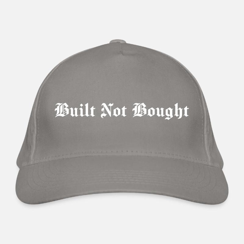 Construit pas acheté Casquette classique bio