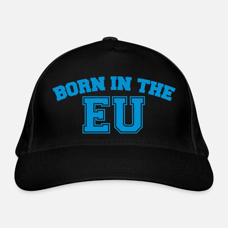 Born in the EU Organic Baseball Cap